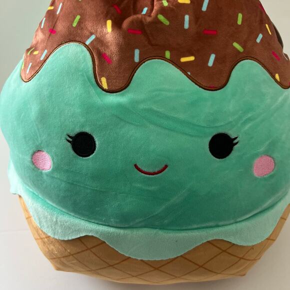 Squishmallows New with Tags Maya Mint Ice Cream - Picture 10 of 11